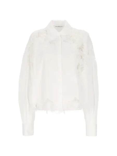 Cămașă Ermanno Scervino din dantelă alb