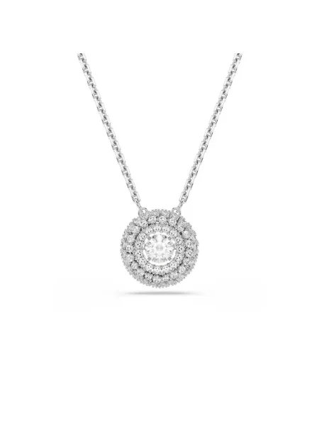 Swarovski naszyjnik z cyrkonią SUBLIMA szary