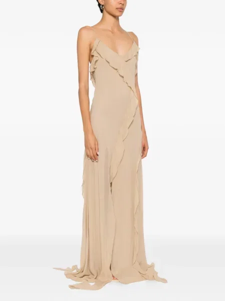 Rochie maxi Aniye By cu volane