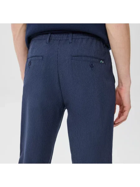 Lacoste Spodnie Lacoste granatowe