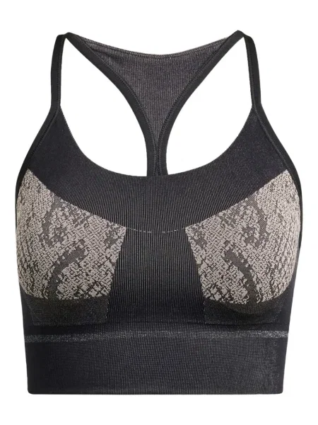 Sutien Adidas By Stella Mccartney cu imagine negru