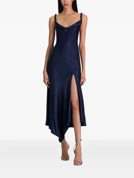 Rochie midi Alice + Olivia albastru