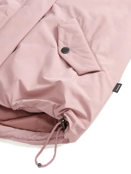 Kurtka dziecięca Woolrich różowa