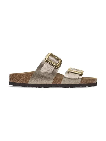 Birkenstock papuci Sydney Graceful femei maro