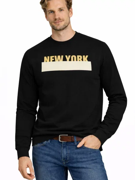 Hoodie Jumper s kapuco črna