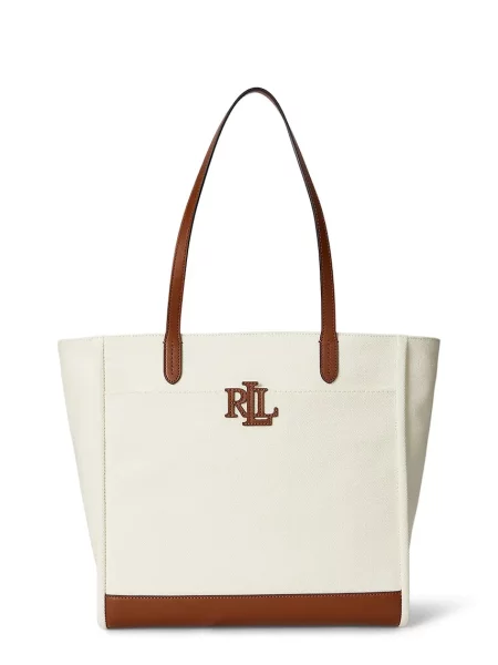 Geantă Lauren Ralph Lauren bej