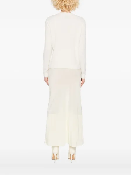 Pulover Max Mara lung alb