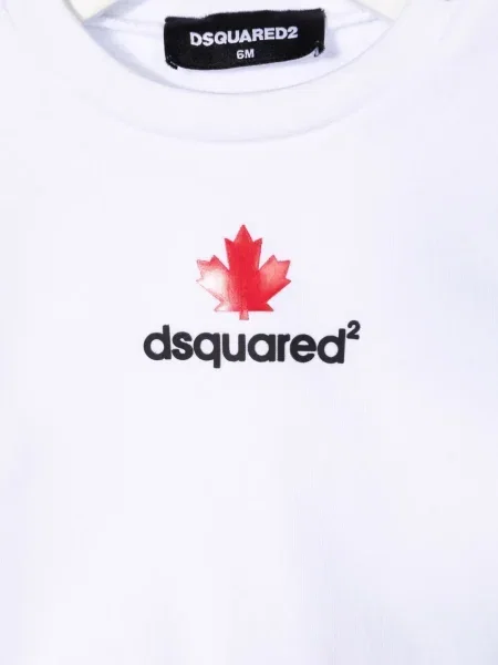 Bluza dziecięca Dsquared2 biała