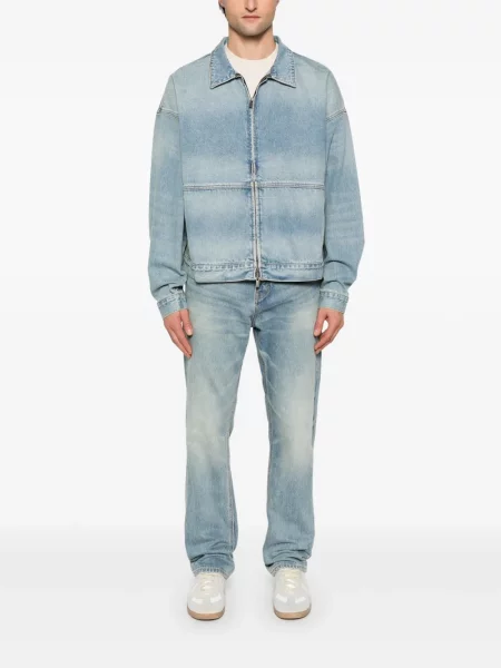 Blugi drepți Fear Of God Essentials albastru