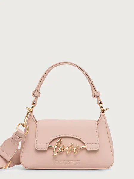 Love Moschino női műbőr táska rózsaszín