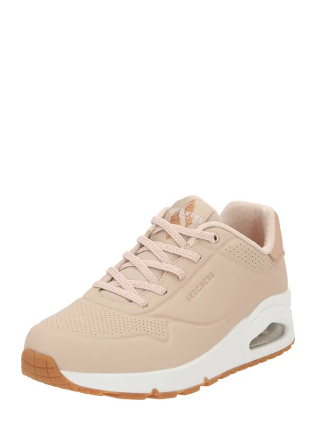 Pantofi Skechers UNO SHIMMER AWAY bej
