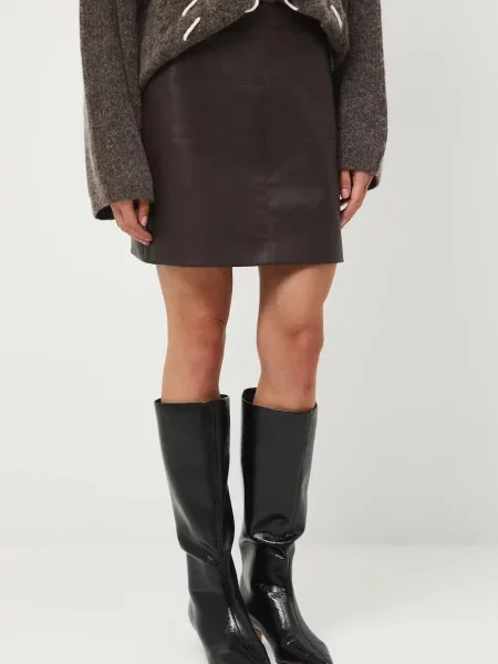 Спідниця Medicine mini пряма коричневий