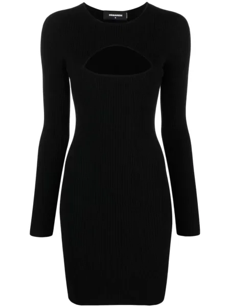 Długa sukienka maxi Dsquared2 czarna
