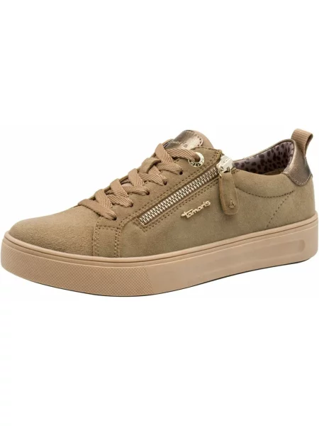 Sneakersy Tamaris brązowe