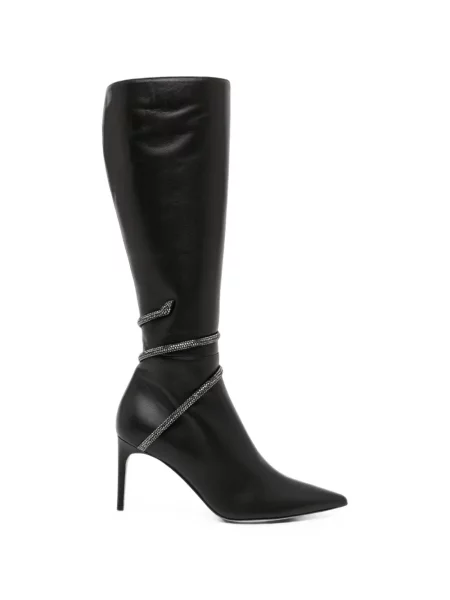 Botine Rene Caovilla din piele negru