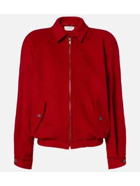 Geacă bomber Magda Butrym de lână roșu