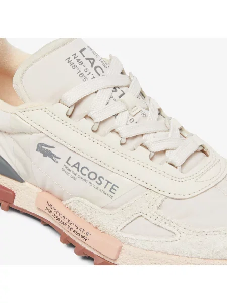 Кроссовки Lacoste бежевые