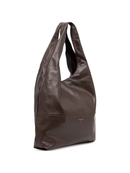 Shopper kabelka Patrizia Pepe hnedá
