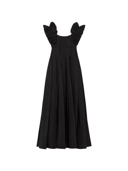 Rochie Cinq A Sept cu volane negru