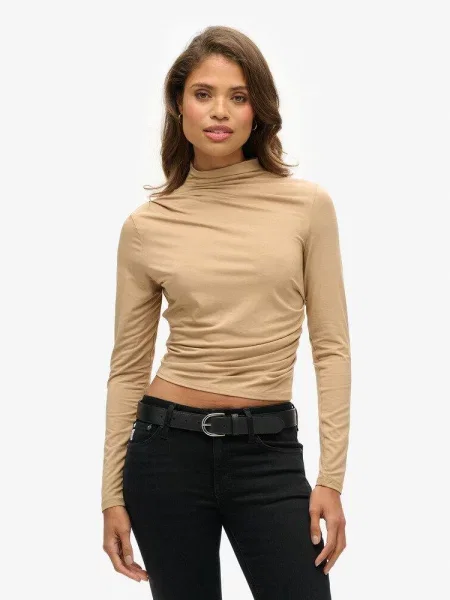 Top Superdry brązowy