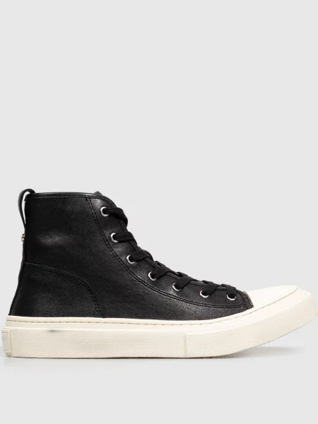 Шкіряні кеди Ann Demeulemeester чорні