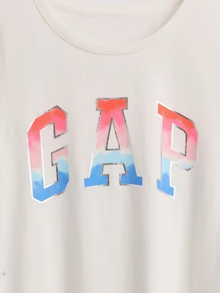 Tricou copii Gap gri