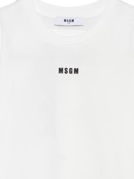 Koszulka dziecięca Msgm biała