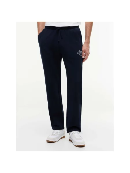 Nohavice Tommy Hilfiger modrá