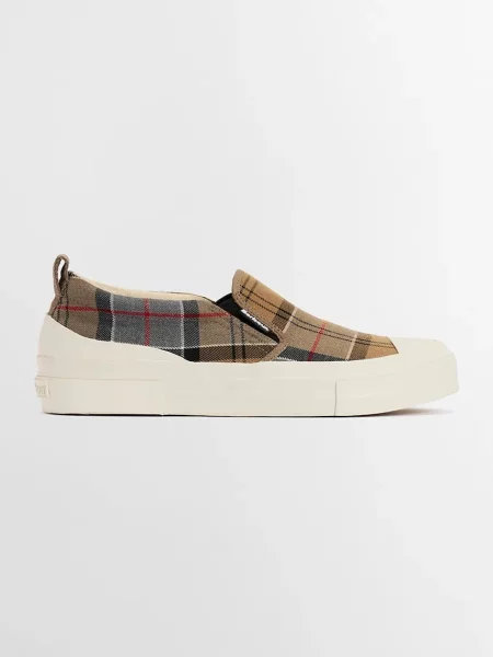 Barbour Cowan Slip-on Trainer tenisówki beżowe