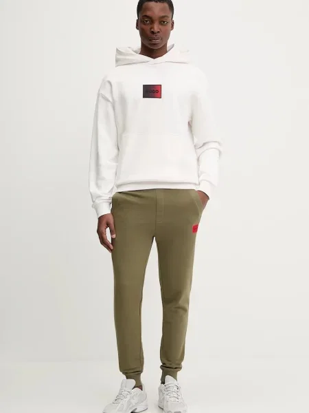 Спортивні штани HUGO меланж чорний