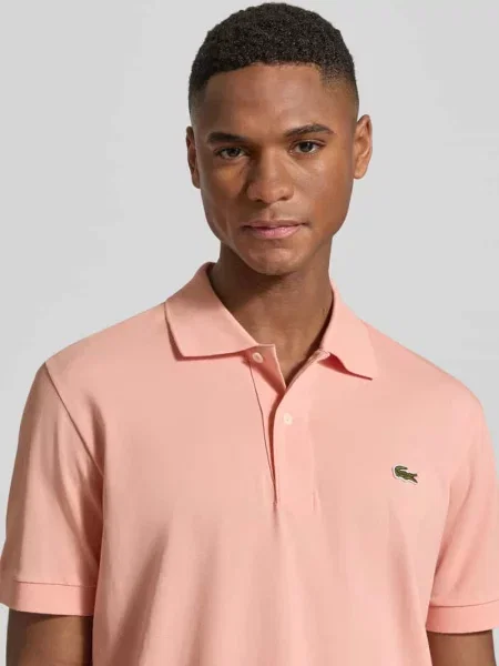 Koszulka polo o kroju regular fit z mieszanki bawełny Lacoste