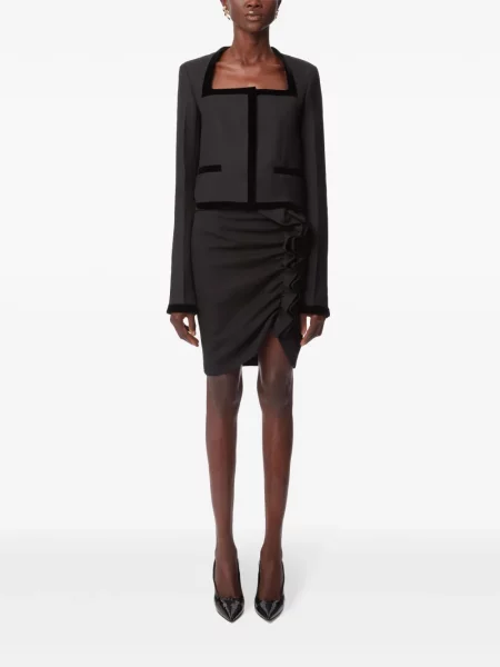 Drapiruotas sijonas Nina Ricci juoda