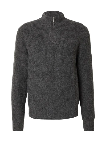 DAN FOX APPAREL Pulover Gabriel amestecat gri