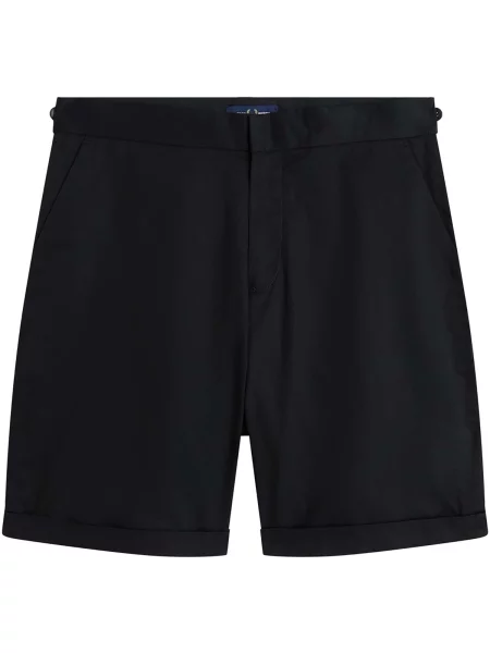 Twill rövidnadrág Fred Perry fekete