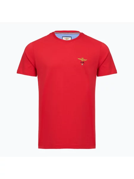 Tricou pentru bărbați Aeronautica Militare tango red roșu