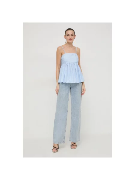 Top Twinset niebieski