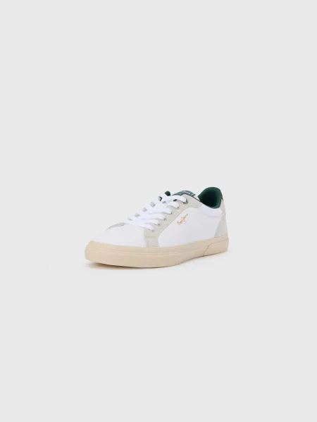 Sneakerși Pepe Jeans alb