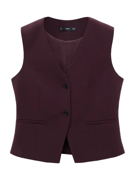 MANGO Vestă de costum EMMA ciclam