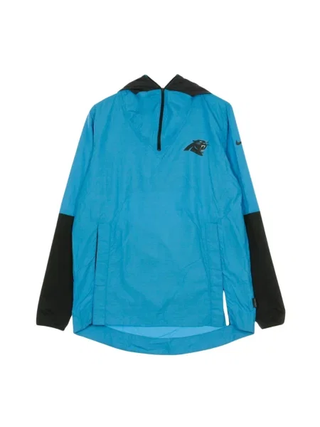 Lekka kurtka Nike z logo niebieska