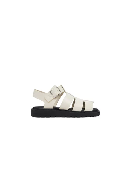 Sandály Calvin Klein Jeans béžové