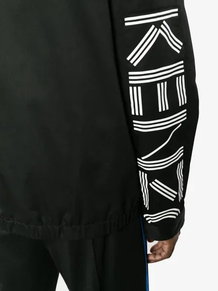 Geacă Kenzo cu imagine negru