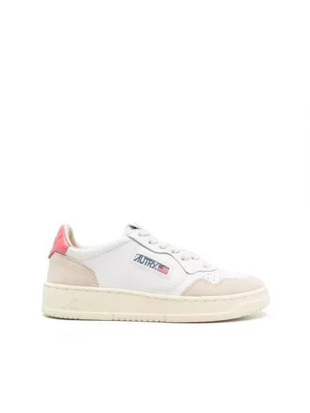 Sneakersy Autry białe