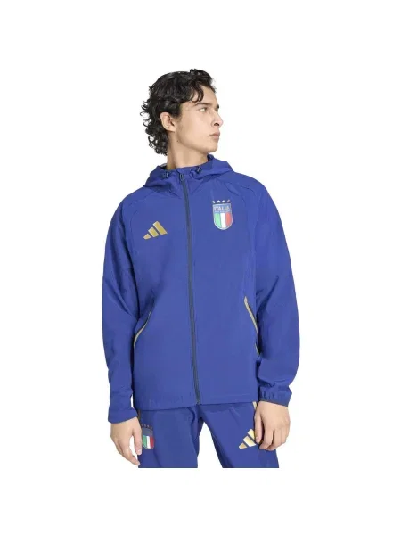 Bežecká bunda Adidas modrá