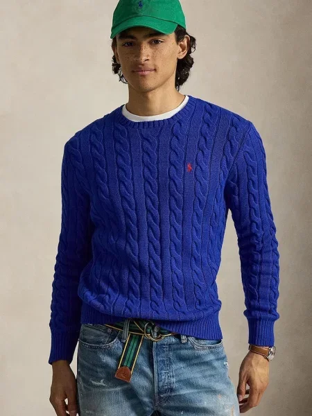 Polo Ralph Lauren sweter niebieski
