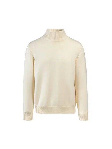 Sweter z golfem Add do golfa biały