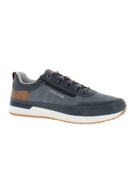 Sneakersy Armata Di Mare skórzane niebieskie