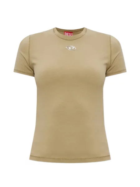 Tricou Diesel cu autograf verde