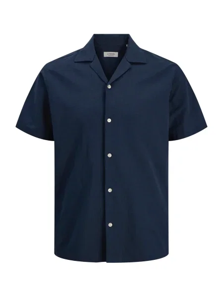 JJ Rebel Cămașă JREBMOSS SUNNY RESORT bleumarin