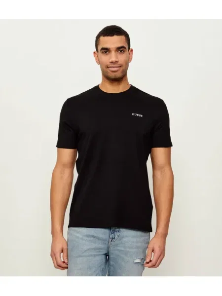 GUESS ACTIVE Tricou MARZIO | negru