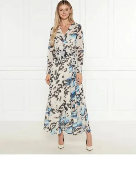 GUESS Rochie LS LAILA bej